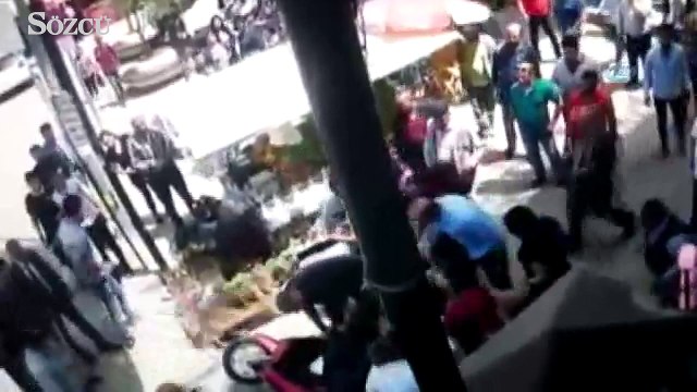 Hatay'da motosikletli şahıs hamile kadını tekmeledi