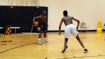 Alex Lomax Workout With Jevonte Holmes | 1v1 & 3v3