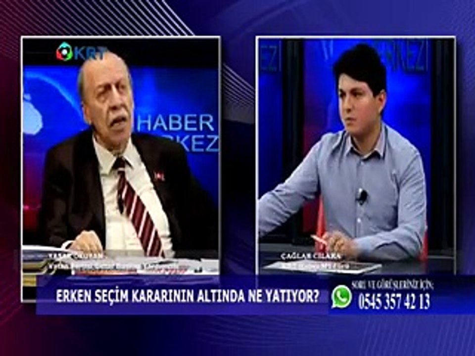 Yaşar Okuyan, canlı yayında ağladı