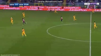 Daniel Bessa Goal HD - Genoa	2-1	Verona 23.04.2018