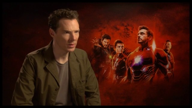 ريا تحاور Benedict Cumberbatch حول دوره في Avengers: Infinity War