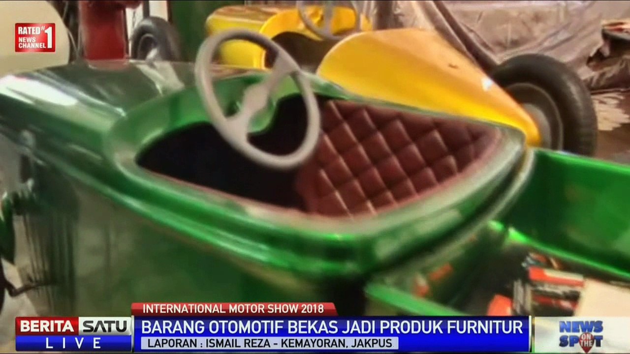 Tempat Tidur Berbentuk Mobil Jadi Pusat Perhatian di IIMS 2018