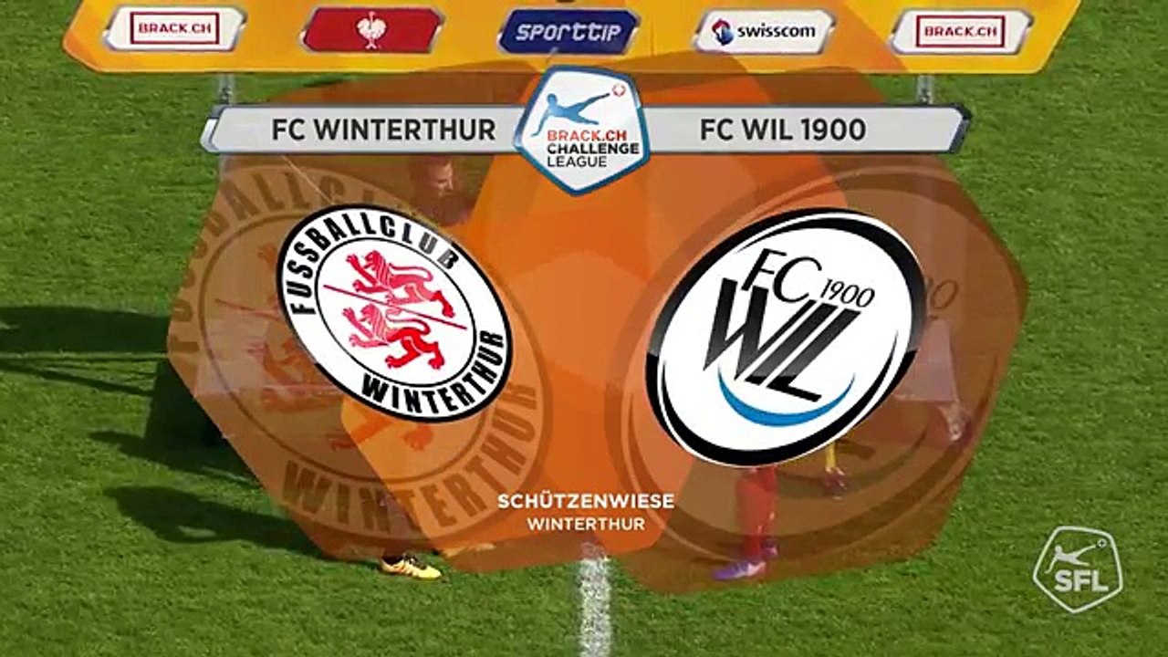 Winterthur 0:3 Wil (Switzerland. Challenge League. 22 April 2018)
