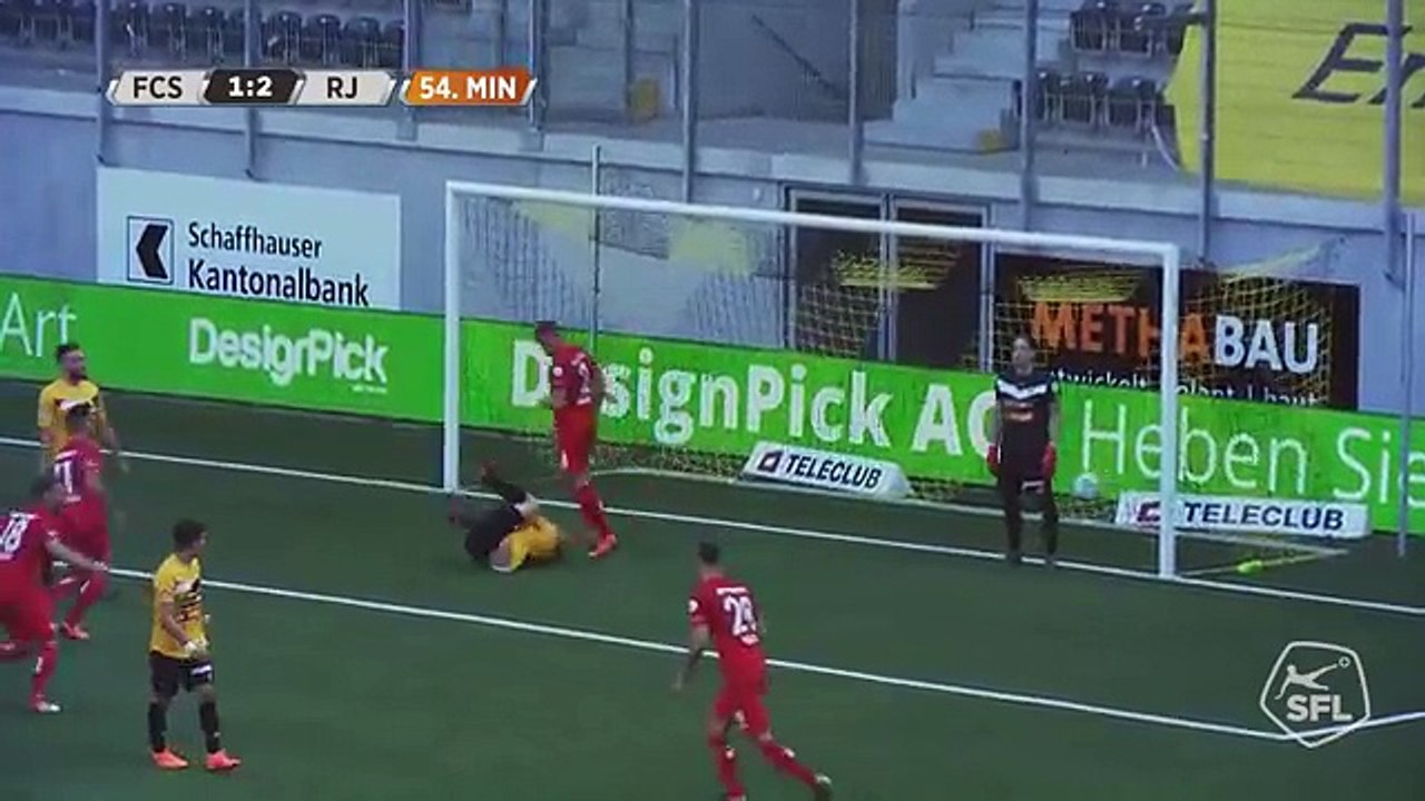 Schaffhausen 2:4 Rapperswil-Jona (Switzerland. Challenge League. 22 April 2018)