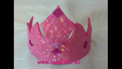 Como hacer una corona de princesa paso a paso