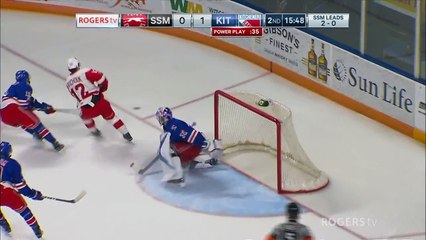 OHL Sault Ste. Marie Greyhounds 0 at Kitchener Rangers 3