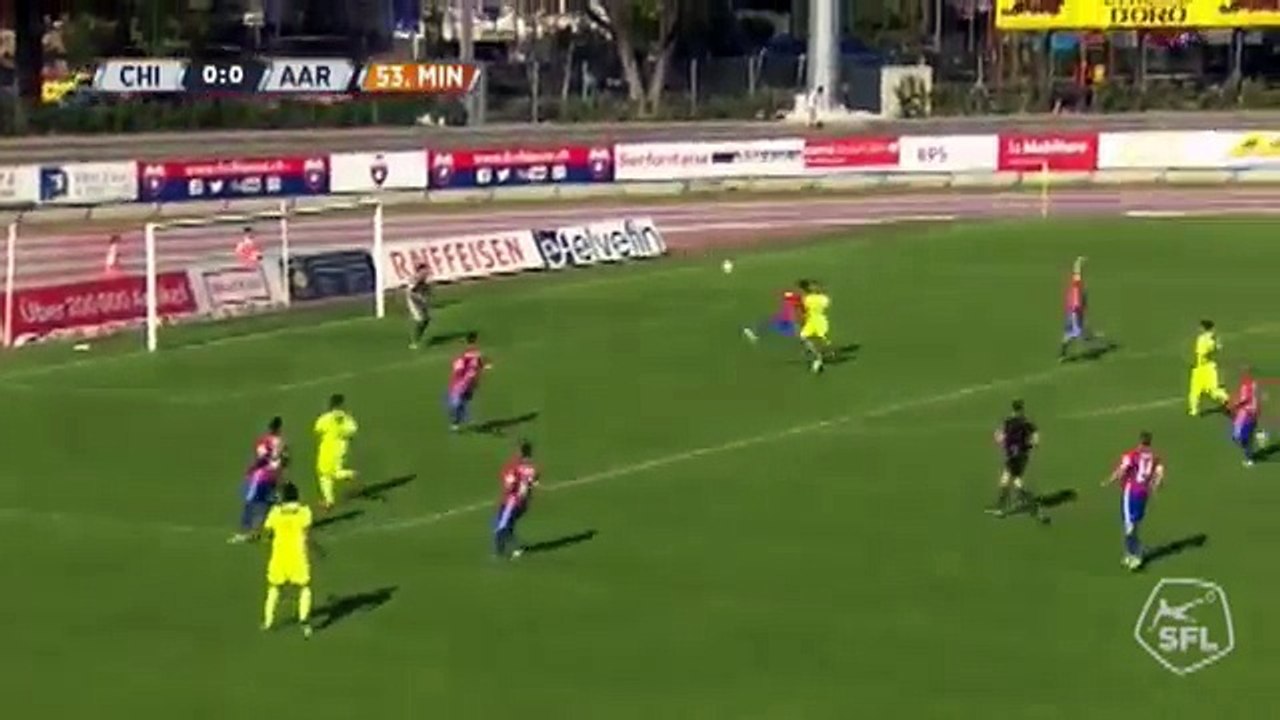 Chiasso 0:1 Aarau (Switzerland. Challenge League. 22 April 2018)