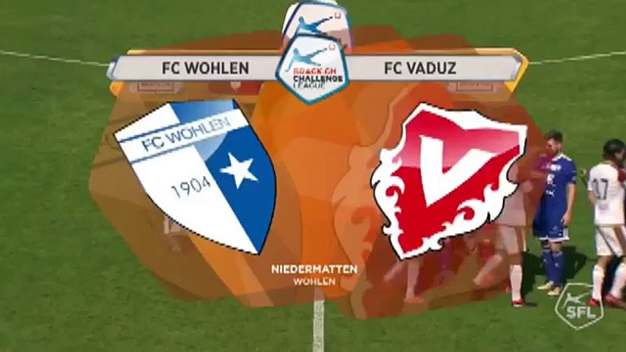 Wohlen 1:0 Vaduz (Switzerland. Challenge League. 22 April 2018)