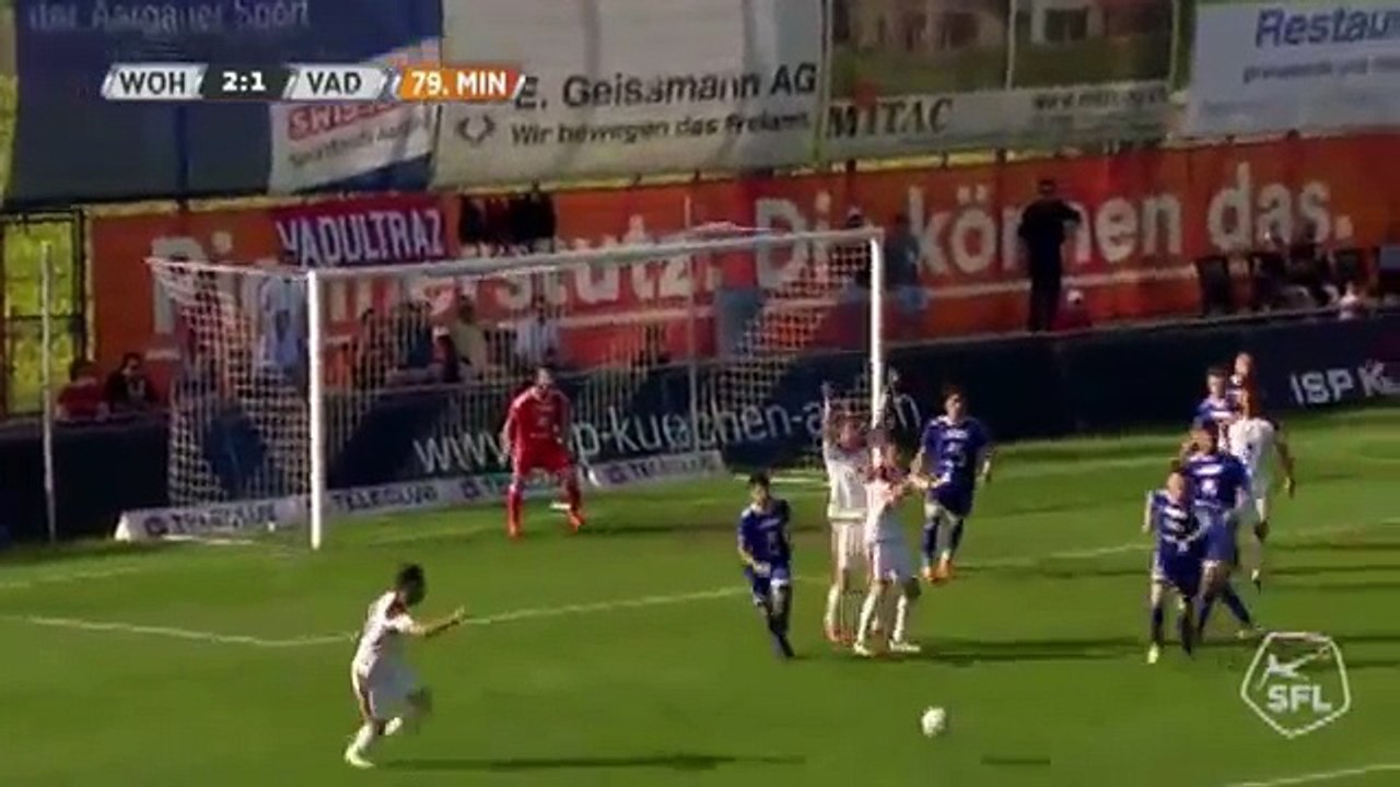 Wohlen 2:2 Vaduz (Switzerland. Challenge League. 22 April 2018)