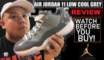 AIR JORDAN 11 XI COOL GREY LOW RETRO HONEST REVIEW