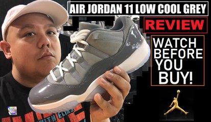 AIR JORDAN 11 XI COOL GREY LOW RETRO HONEST REVIEW