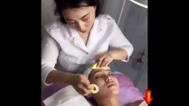 Makeup facial massage video girl / Makeup massage facial vidéo fille