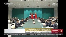 Primer ministro chino se reúne con homólogo de Laos en Mongolia