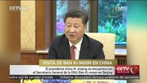Xi Jinping se encuentra con el Secretario General de la ONU en Beijing