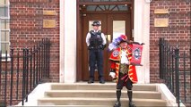 Unofficial town crier announces birth of royal prince