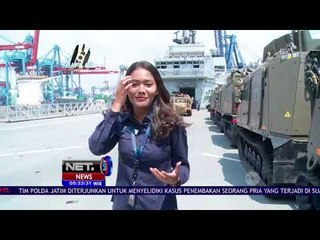 Kapal Perang Inggris Tiba Di Pelabuhan Tanjung Priok -NET5