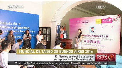 En Nanjing se elegirá a la pareja que representará a China en Mundial de Tango Buenos Aires