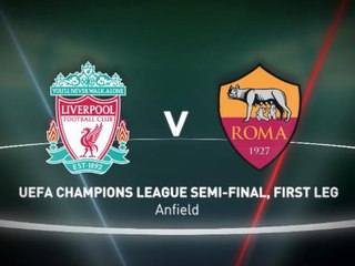 Liverpool v Roma - Words And Numbers