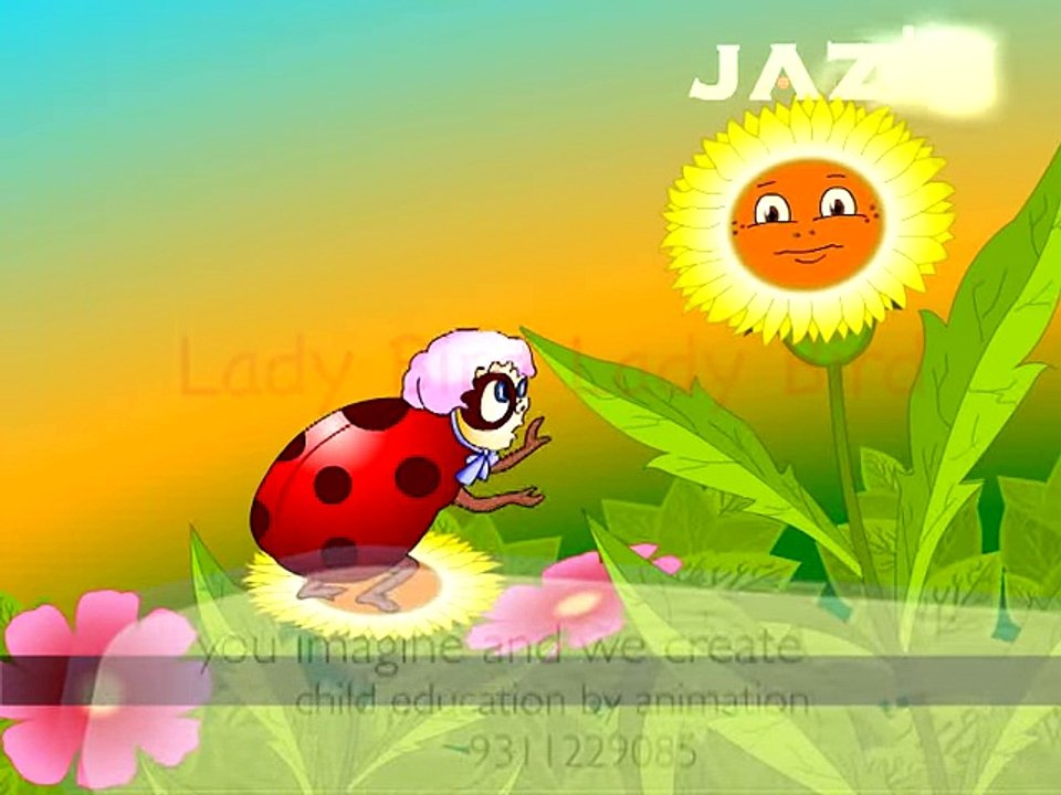 Lady Bird Lady Bird Fly away Home - Children's Popular Nursery Rhymes