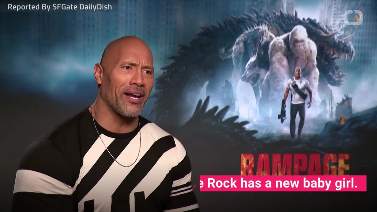 The Rock Announces Birth Of Third Daughter