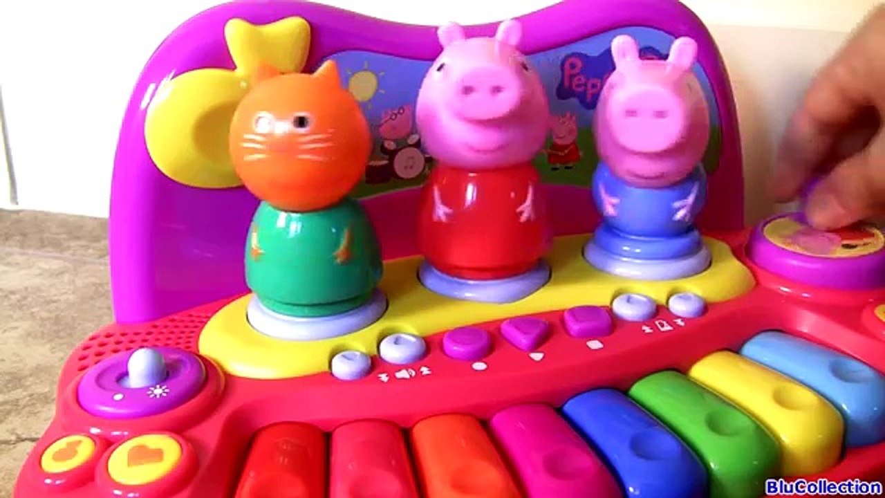 Peppa Pig Piano with Pig & Candy Cat Learn to Play Music & Songs with Peppas Friends