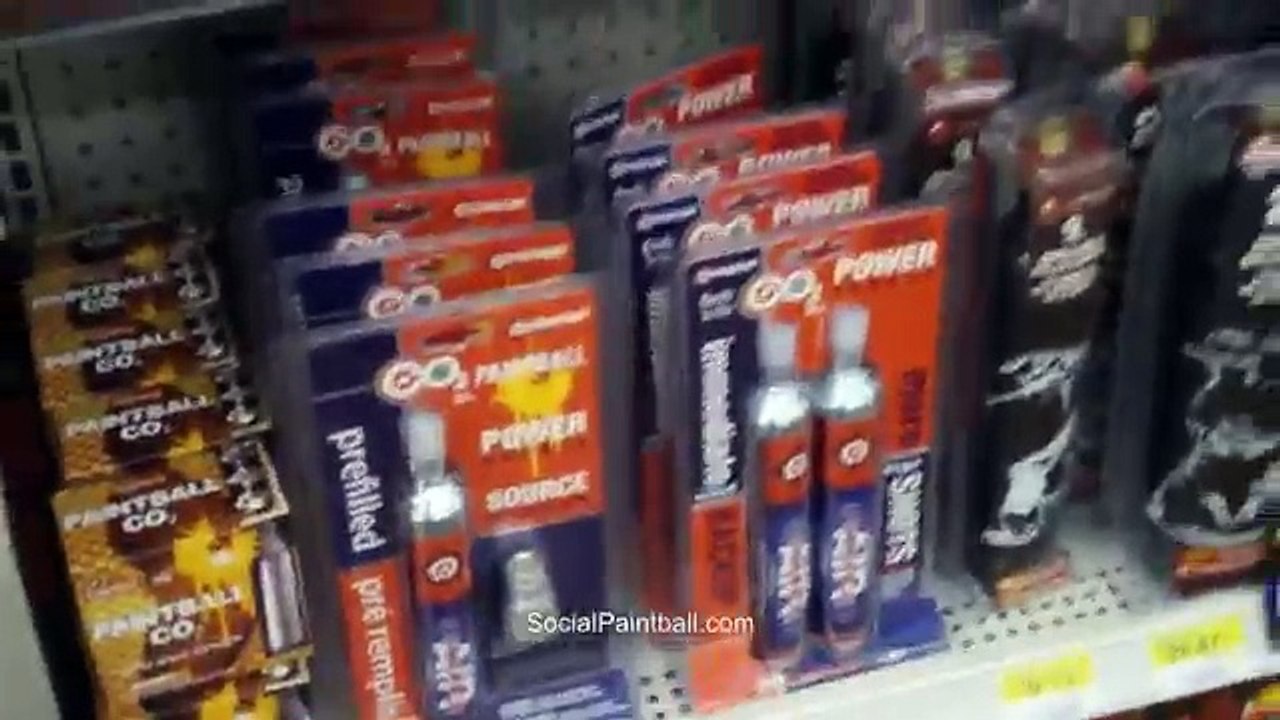 Wal-Marts Paintball Guns/Markers and Paintball Section with Prices, Part 1: new