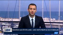 Macron aux Etats-Unis : une visite remplie de symboles