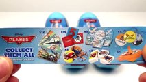 DISNEY PLANES Surprise Egg Opening with eggs full of Planes toys 4 kids