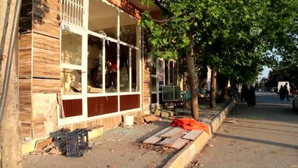 Samsat'ta Deprem (9) - İlçe Merkezinde Hasar Gören Binalar