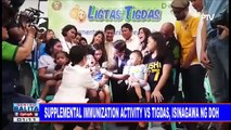 Supplemental immunization activity vs tigdas, isinagawa ng DOH