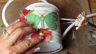 DIY 3 Decoupage Techniques Good for beginners or Intermediates!