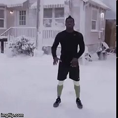 Antonio Brown spinning footballs.