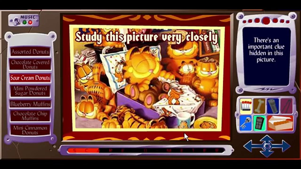 Garfields Scary Scavenger Hunt 2 Game Walkthrough