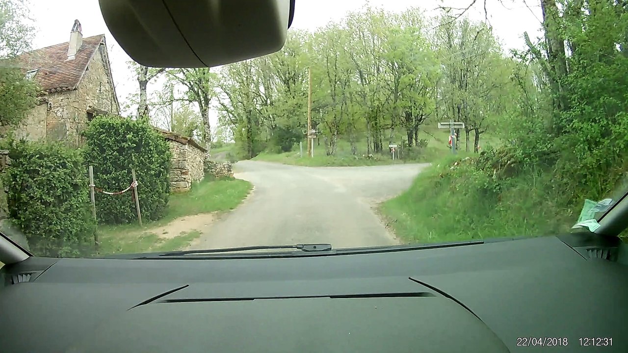 Reconnaissance ES 2 - 4 - 6 SAINT CIRQ LAPOPIE Rallye du Quercy 2018