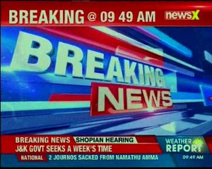 Shopian firing case J&K government seeks 1 week to file affidavit