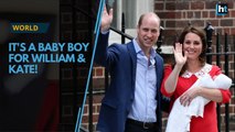 Royal fans celebrate the birth of William & Kate's newborn