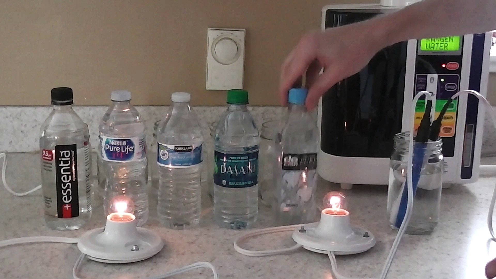 Which Water Brands Light Up the Bulb? (Spirit of Liberty Test) - video  Dailymotion