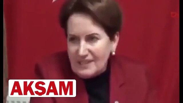 Akşener, �İYİ Parti�yi CHP ile HDP ile yan yana getirme çabalarını çok çirkin buluyorum� demişti