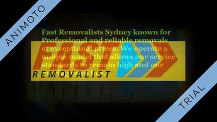 Fast Removalists Sydney