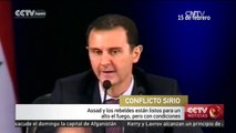 Assad y los rebeldes están listos para un alto el fuego，pero con condiciones