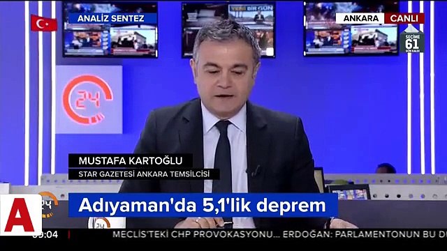 Adıyaman Samsat�ta 5,1�lik deprem