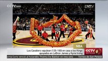 Los Cavaliers vapulean （120-100）en casa a los Kings apoyados en LeBron James y Kyrie Irving