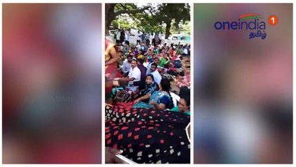 தொடர்ந்து ஆசிரியர்கள் மயங்கிய வரும் நிலை : ராஜீவ்காந்தி மருத்துவமனை