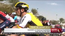 Cavendish se impone en la primera etapa del Tour de Catar