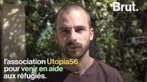 Gaël Manzi a créé l'association Utopia 56 pour venir en aide aux réfugiés