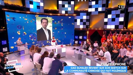 GAD ELMALEH RÉAGIT À LA POLÉMIQUE DE SON SKETCH SUR LES CHINOIS