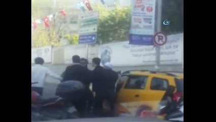 İstinye'de taksicinin fazla para istediği iddiası ortalığı karıştırdı