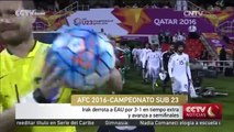 Irak derrota a EAU por 3-1 en tiempo extra y avanza a semifinales