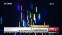 El festival de luces de Londres permite “ver la ciudad con una luz completamente nueva”