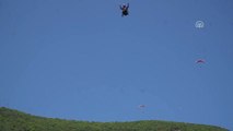 Paraşüt Tutkunları Uçmakdere'de Maviyle Yeşilin Tadını Çıkarıyor - Tekirdağ